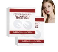 Masque Pour Les Yeux Au Collagène Profond Alimenté Par Des Peptides, Masque Pour Les Yeux De Traitement Des Cernes Sous The Augen, Maske De Lifting Complet Des eyes, Maske Fürr The eyes (2Pcs)