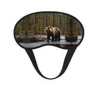 Masque pour les yeux avec bande élastique pour dormir, masque de sommeil occultant, bloque la lumière, confortable pour la sieste de voyage