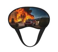 Masque pour les yeux avec bande élastique pour le sommeil - Bloque la lumière - Confortable - Pour la sieste de voyage