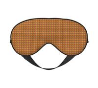 Masque pour les yeux avec motifs nationaux africains - Léger - Pour le voyage, le yoga, le camping, la relaxation en plein air
