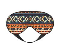 Masque pour les yeux avec motifs nationaux africains - Léger - Pour le voyage, le yoga, le camping, la relaxation en plein air