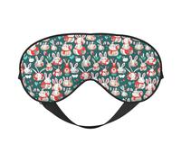 Masque pour les yeux avec sangle réglable Motif lapin