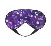 Masque pour les yeux avec strass roses (3) - Polyvalent - Pour le yoga, le camping, le sommeil doux