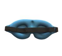 Masque pour les yeux bloquant la lumière - Housse en mousse à mémoire de forme pour homme, sommeil nocturne profond, relaxant, voyage pour dortoir, train