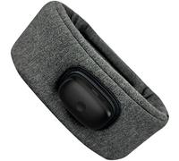 Masque pour les yeux bloquant la lumière - Sangle réglable - Facile à nettoyer - Lavable - Convient pour la relaxation quotidienne - En cuir protéiné