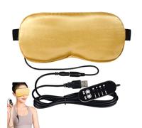 Masque pour les yeux chauffés - Compression chaude longue durée pour Eyye | Couchon de chouette remplissage de la chaleur humide Comprimer sans fil | Tampon du réchauffement des yeux