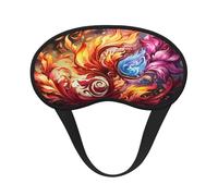 Masque pour les yeux coloré Mysterious Flame Ultimate pour dormir, masque doux et confortable, masque relaxant sans pression nocturne.
