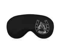 Masque pour les yeux Cool Horseshoes Sleep Eye Covers Soft Eye Covers Blocking Lights Bandeau avec sangle réglable pour la sieste de voyage