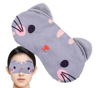 Masque pour les yeux de dessin animé - Masque pour les yeux en gel - Bandeau confortable pour le sommeil - Masque de sommeil de dessin animé avec un excellent effet de protection de la lumière