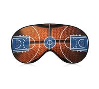 Masque pour les yeux de sommeil à sangle réglable, masque élastique pour les yeux, masque de sommeil unisexe confortable pour les voyages en avion, la sieste de yoga, compatible avec un terrain de bas