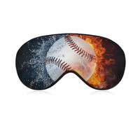 Masque pour les yeux de sommeil à sangle réglable, masque pour les yeux de jeu de fête, masque de sommeil bloque la lumière du sommeil pour la sieste de yoga de voyage, compatible avec la balle de bas