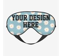 Masque Pour Les Yeux De Sommeil Personnalisé,Photo/Texte/Logo Personnalisé Bloquant La Lumière,Doux Et Confortable Pour Les Yeux De Nuit Pour Hommes Et Femmes,Sommeil/Travail Posté,Image,10X2