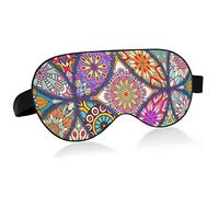 Masque pour les yeux de sommeil unisexe Cocolorful Mandalas Night Sleeping Mask Couverture d'ombre de sommeil confortable pour les yeux