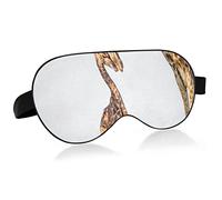 Masque pour les yeux de sommeil unisexe D girafe Afrique du Sud masque de sommeil de nuit confortable pour les yeux sommeil couverture d'ombre