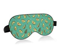 Masque pour les yeux de sommeil unisexe Triangle avocat nuit masque de sommeil confortable pour les yeux sommeil couverture d'ombre