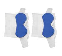 Masque pour les Yeux de Sunshade nouveau-né avec Caractéristique Anti-lumière Bleue, Masque de Sommeil en Coton Réglable et élastique pour Bébés, 2 Pack