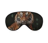 Masque pour les yeux de tigre et pattes pour homme et femme, respirant et réglable, masque de sommeil ultra doux, bandeau de voyage léger pour avion, sieste, sommeil nocturne