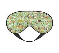 Masque pour les yeux double face imprimé cochon d'Inde, occultant pour dormir, masque de sommeil confortable pour toutes les occasions