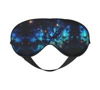 Masque pour les yeux doux avec strass et imprimé papillon - Idéal pour le voyage, le bureau, le yoga, la sieste