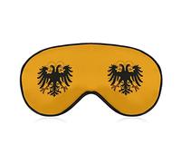 Masque pour les yeux doux de l'Empire romain saint Masque de sommeil efficace avec bandeau pour les yeux avec sangle réglable élastique