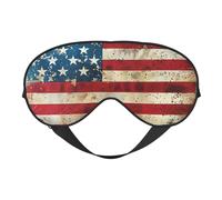 Masque pour les yeux doux et confortable avec imprimé drapeau américain