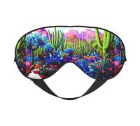 Masque pour les yeux doux et respirant, convient pour les hommes et les femmes, masque de nuit facile et sans pression pour les yeux, sommeil latéral, yoga