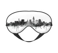 Masque pour les yeux doux et respirant, convient pour les hommes et les femmes, masque de nuit facile et sans pression pour les yeux, sommeil latéral, yoga