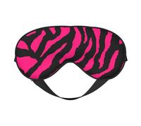 Masque pour les yeux doux imprimé léopard zèbre tigre rose bloc lumière sieste nuit voyage camping méditation yoga