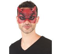 Masque pour les yeux du diable rouge-noir