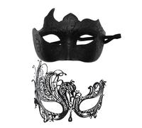 Masque pour les yeux en dentelle - Accessoires élégants pour le visage, masques à thème, masque de carnaval, masque de carnaval | Ensemble de masques de mascarade scintillants, accessoires pour soirée