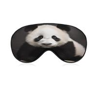 Masque pour les yeux en forme d'étoile de panda, masque de sommeil latéral, bandeau léger, coussinet nasal et bande élastique pour enfants, femmes et hommes