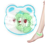 Masque pour les yeux en gel apaisant, patch de beauté réutilisable, couverture hydratante aux extraits de fruits, traitement des yeux pour un usage quotidien, patch de soin de la peau au design doux,