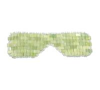 Masque pour les yeux en jade - Masque rafraîchissant réutilisable avec pierres de jade naturelles | Masque apaisant pour réduire les rides, les yeux fatigués et la gestion quotidienne du stress