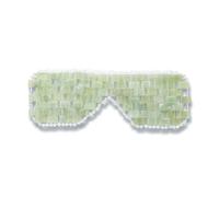 Masque pour les yeux en jade pour thérapie antiâge par le chaud et le froid - Élimine les rides, les poches et les irritations - Masque de soulagement des maux de tête et des migraines - 100 %