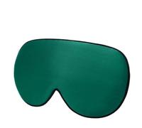 Masque Pour Les Yeux En Soie Lot de 3 masques sommeil en soie mûrier, bandeau doux for les yeux, masque for lisse, aide au, cache-yeux, patch, bandage confortable Pour Sommeil(Green)