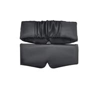 Masque Pour Les Yeux En Soie Masque de sommeil en satin de soie, confortable, cache-yeux, cache-yeux, relaxant, agrandi, for femmes et hommes, sommeil sain(1pcs Black)