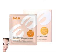 Masque Pour Les Yeux Glow Haven,Glow Haven Patch Anti Cernes Yeux,Réduit Yéux Poches,Patchs Pour Les Yéux Au Collagène,Vitamine C,Soin Des Yeux Hydratant En Profondeur,Raffermissant,éclatant (5Pairs)