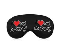 Masque pour les yeux I Love My Mommy Funny Sleep Eye Cover Soft Bandeau pour les yeux avec sangle réglable Night Eyeshade pour hommes femmes