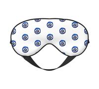 Masque pour les yeux maléfiques avec imprimé confortable, couverture complète, léger, pour homme et femme, pour l'extérieur, voyage, relaxation