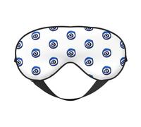 Masque pour les yeux maléfiques - Confortable - Respirant - Réglable - Léger - Pour voyage, yoga, travail