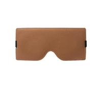 masque pour les yeux Masque de sommeil 3D, blocage de la lumière réglable multicolore for les voyages(Brown)