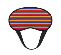 Masque pour les yeux motif drapeau de l'Arménie doux lavable confortable pour dormir voyage maison hôtel avion camping