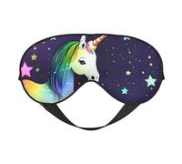 Masque pour les yeux One-Horse Star Soft Unisexe, confortable et respirant, adapté pour le repos quotidien, vous aide à entrer rapidement dans un sommeil profond.