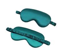 Masque Pour Les Yeux Patch for les yeux en soie imité, masque d'ombrage for de sommeil, couverture relaxante voyage, protection for, bouclier doux, outils soins oculaires(Green)