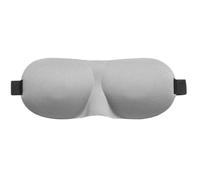 Masque Pour Les Yeux Pour Dormir Masque de sommeil 3D occultant, coque profilée, portable, for femmes et hommes, bandeau concave moulé for le visage(Gray)