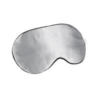Masque Pour Les Yeux Pour Dormir Masque de sommeil en soie occultant la lumière, idéal for les voyages et sieste. Léger protecteur for yeux. Protection nocturne bien-être. Accessoires doux(Gray)