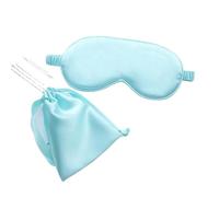Masque Pour Les Yeux Pour Dormir Masque for les yeux en soie Pure, ombrage Double face, masque for, cache-yeux, bandeau, santé, bouclier de sommeil léger(With A Bag-03)