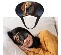 Masque pour les yeux pour dormir - Respirant - Bloque la lumière - Masque de nuit Golden Retriever - Doux et confortable - Pour homme et femme - Pour la sieste à la maison