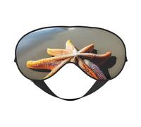 Masque pour les yeux respirant avec motif phare étoilé de mer, couverture intégrale, élégant, réglable, sieste nocturne, environnement reposant