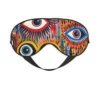 Masque pour les yeux respirant pour le camping, la méditation, le yoga